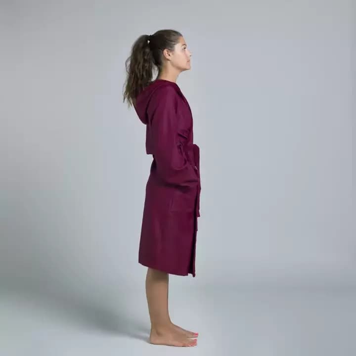 Банный халат женский фиолетовый Nabaiji WATKO