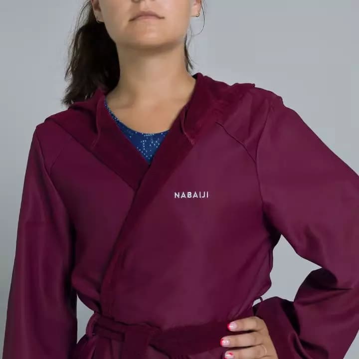 Банный халат женский фиолетовый Nabaiji WATKO