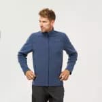 Джемпер флисовый мужской синий Quechua 300