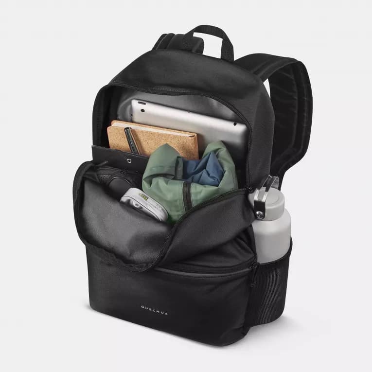 Рюкзак черный 17 л Quechua ESCAPE 100