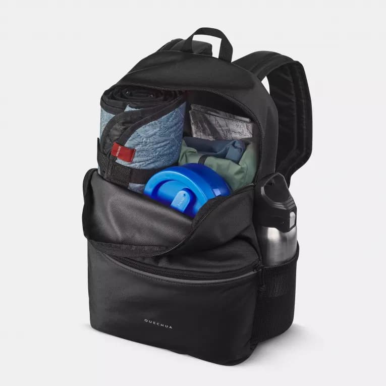 Рюкзак черный 17 л Quechua ESCAPE 100