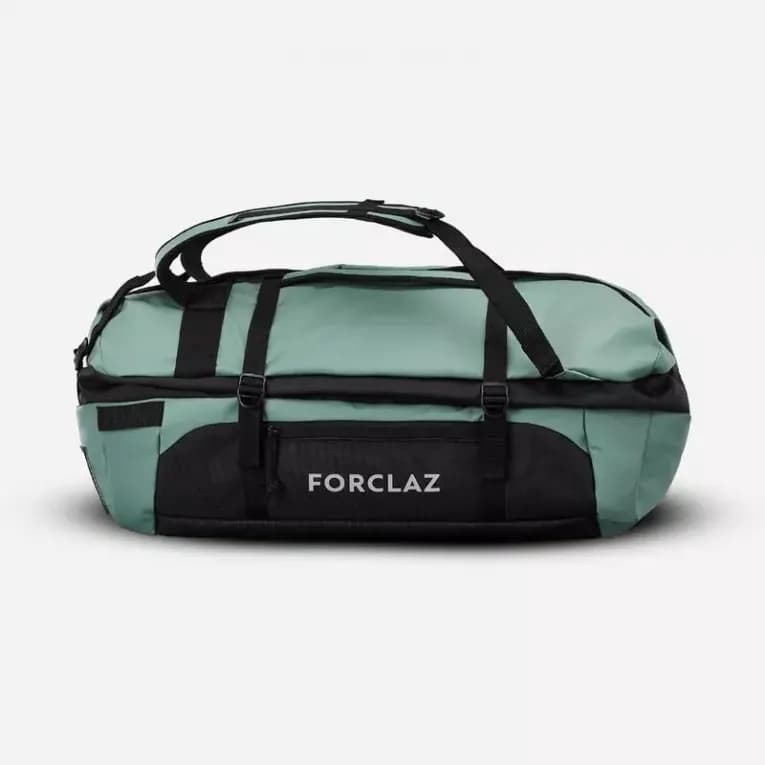 Сумка-рюкзак спортивная зеленая 30-40л Forclaz