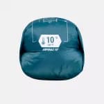 Спальный мешок для походов синий Quechua ARPENAZ 10°
