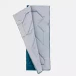 Спальный мешок для походов синий Quechua ARPENAZ 10°