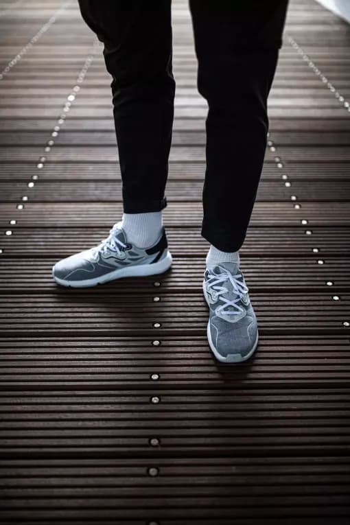 Кроссовки для ходьбы мужские серые Newfeel Actiwalk 500