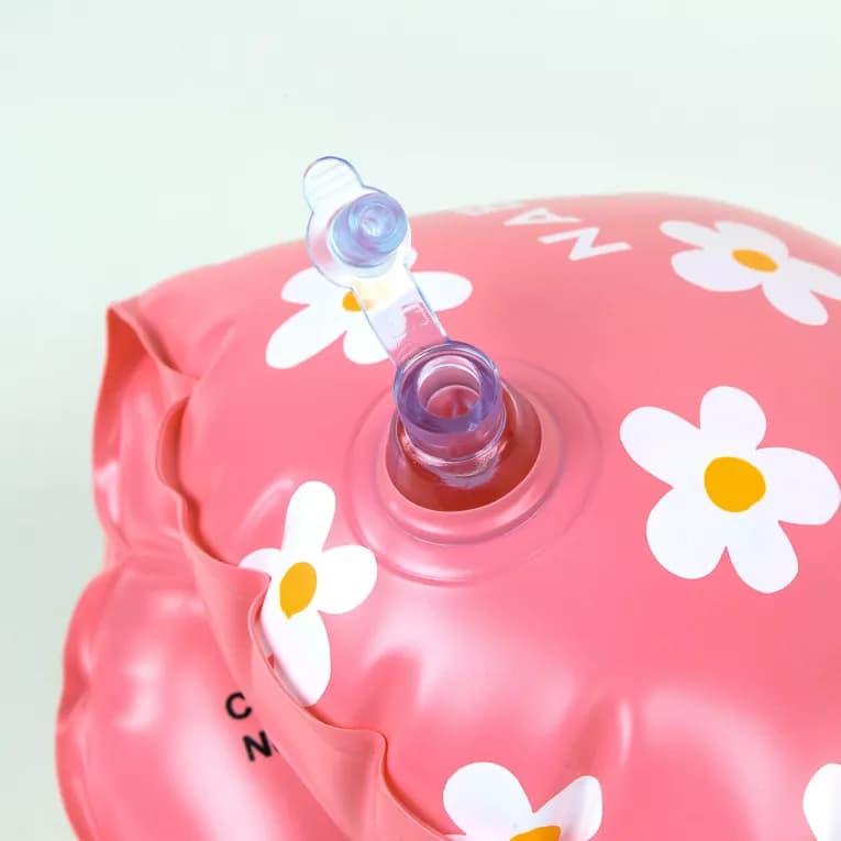 Нарукавники для плавания розовые NABAIJI 100 Flovers