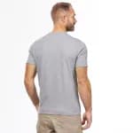 Футболка походная мужская серая Quechua 500