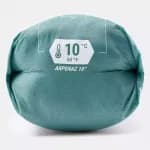 Спальный мешок кемпинговый 10°C бирюзовый Quechua Arpenaz