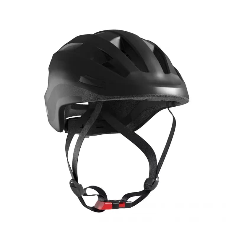 Шлем велосипедный универсальный черный Btwin 500