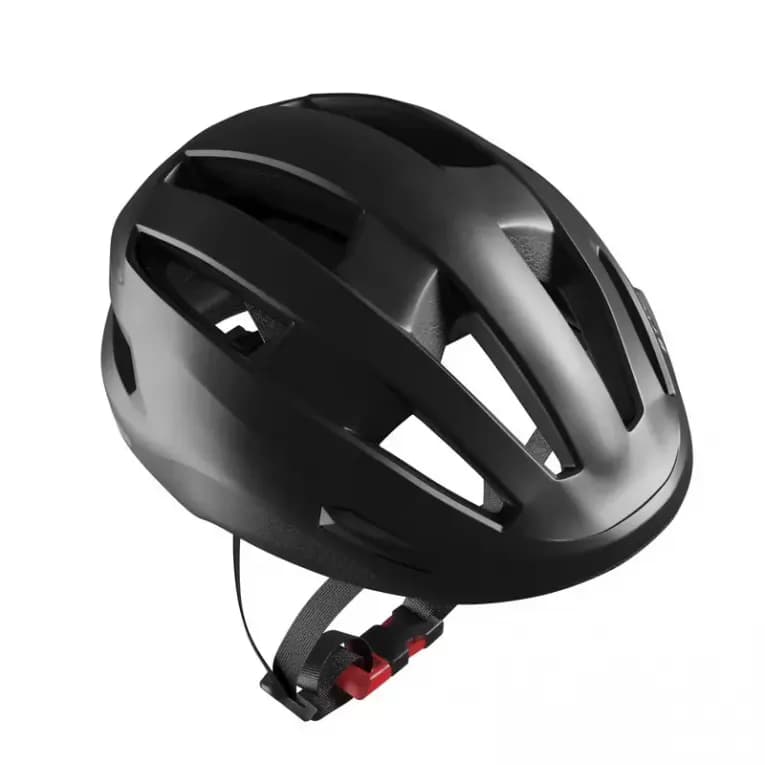 Шлем велосипедный универсальный черный Btwin 500