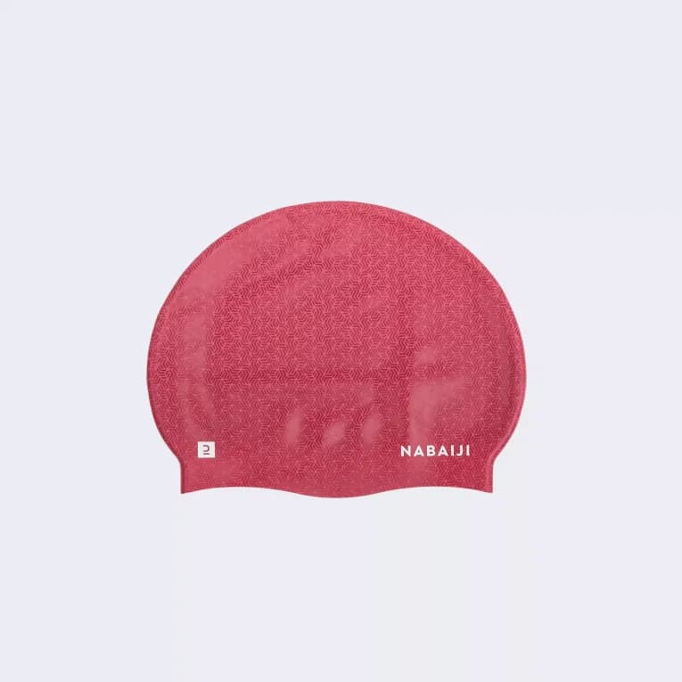 Шапочка для плавания силиконовая коралловая Nabaiji 500