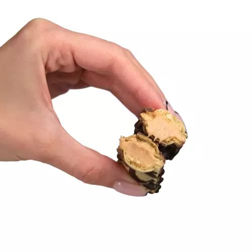 Вафли с начинкой молоко кешью Bombbar Snaq Well