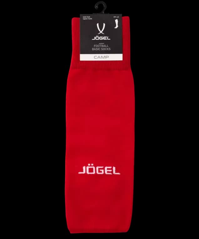 Гетры футбольные красные Jogel