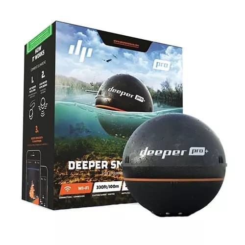 Эхолот беспроводной двухлучевой Deeper Smart Sonar PRO+ 2.0