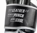 Перчатки боксёрские черно-серебристые Clinch Punch 2.0