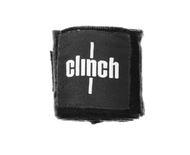 Бинты боксёрские черные Clinch Boxing Crepe Bandage Punch