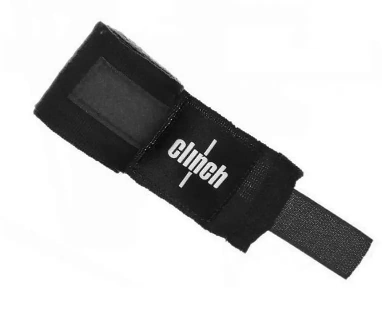 Бинты боксёрские черные Clinch Boxing Crepe Bandage Punch