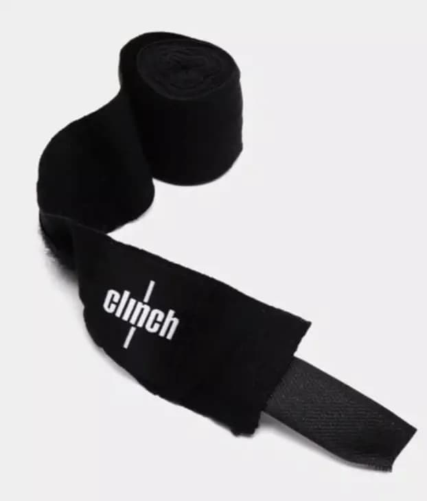 Бинт боксерский 3,5м черный Clinch