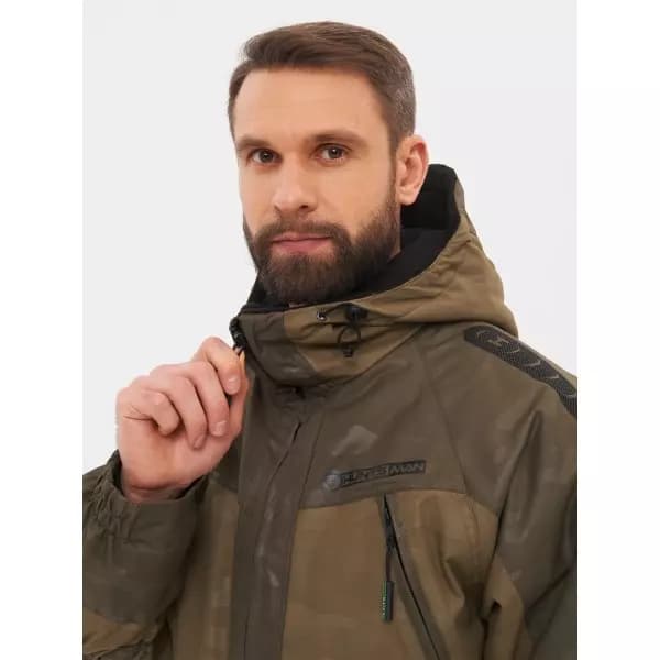 Костюм демисезонный Горка-Люкс Huntsman ткань Breathable Camo цвет Хаки