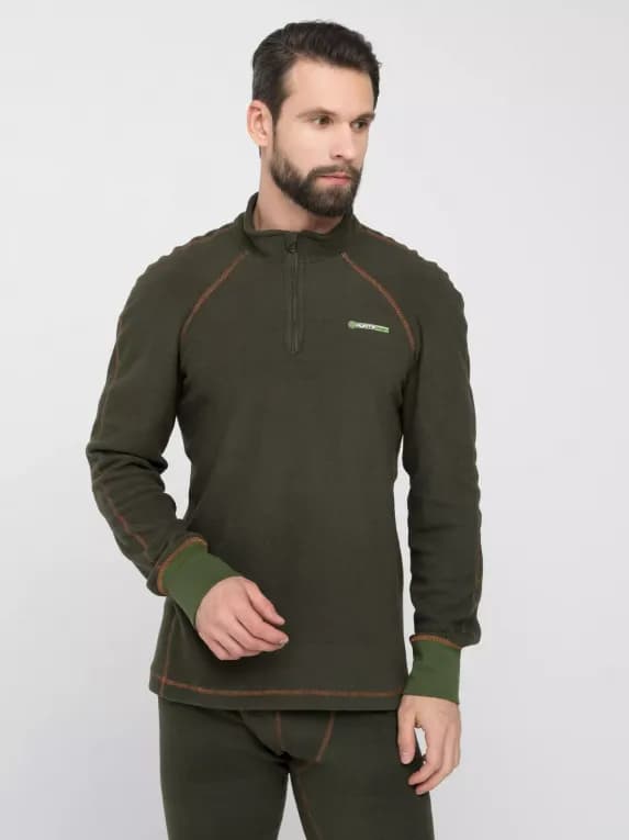 Термобелье мужское хаки Huntsman Thermoline