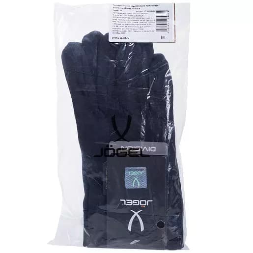 Перчатки полевого игрока для футбола черные Jogel