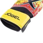 Перчатки вратарские детские желтые Jogel