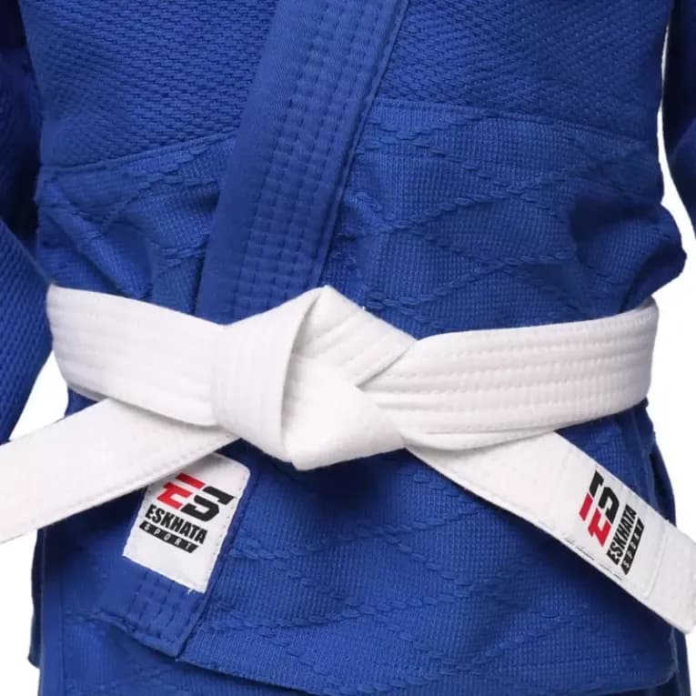 Кимоно для дзюдо детское синее Eskhata Traning