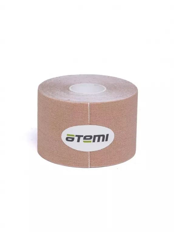 Кинезиологическая лента 5х500 см бежевая Atemi AKT01