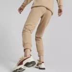 Брюки спортивные женские бежевые Puma Power Tape