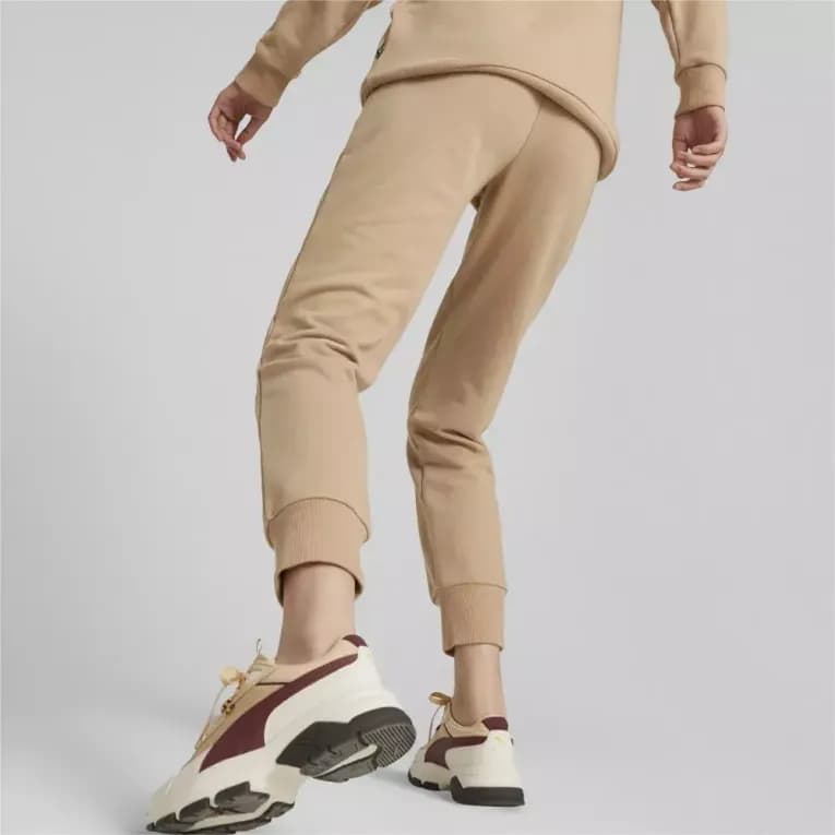 Брюки спортивные женские бежевые Puma Power Tape
