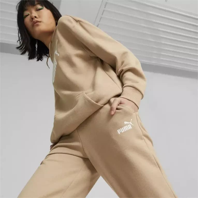 Брюки спортивные женские бежевые Puma Power Tape