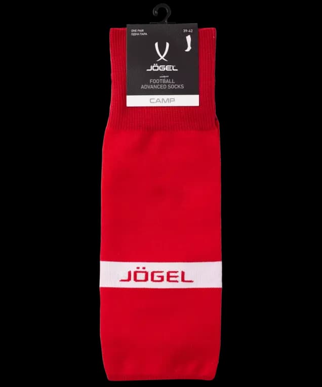 Гетры футбольные красные Jogel 500