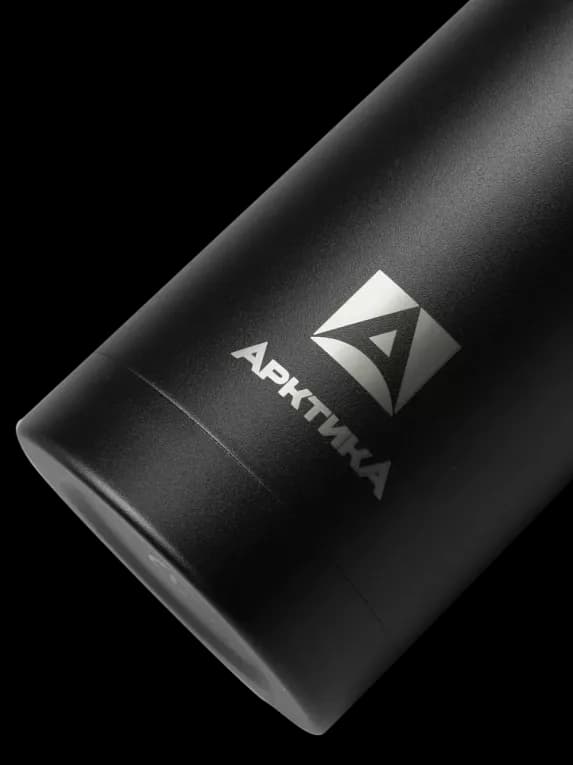 Термос для походов 0.75 черный Арктика 102 С