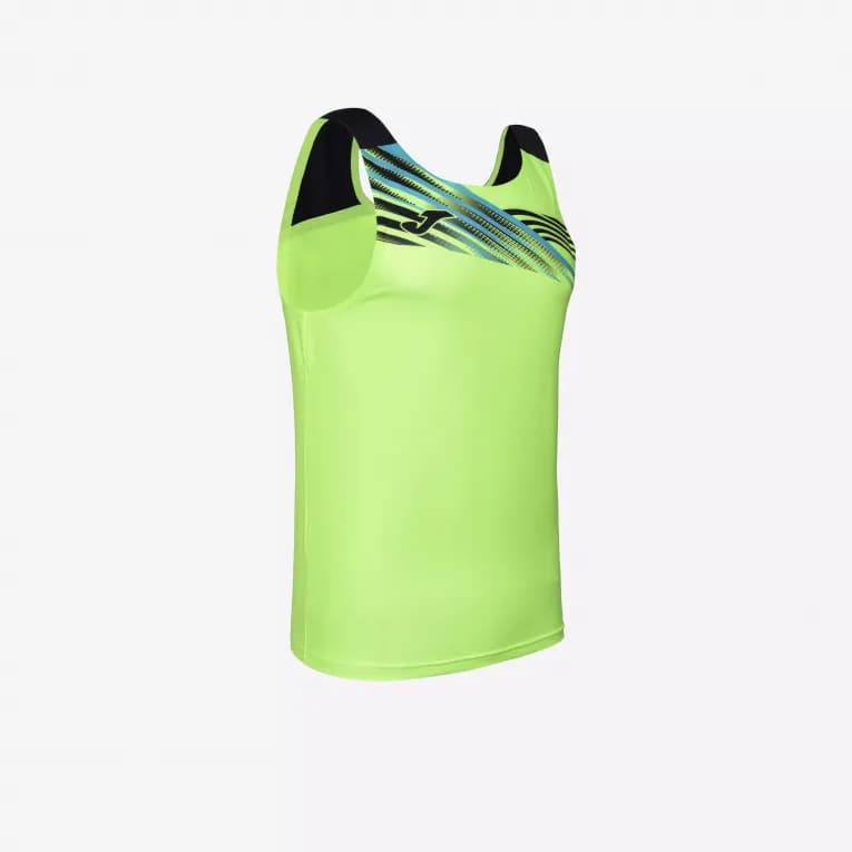 Майка для бега мужская жёлтая Joma Elite X
