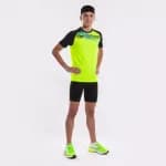 Футболка для бега мужская чёрная Joma Elite X