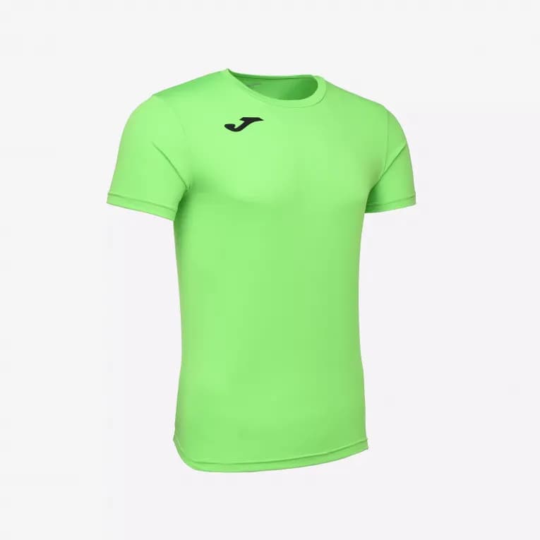 Футболка для бега мужская зелёная Joma Record II