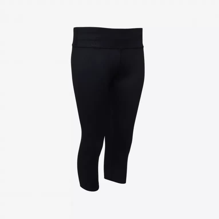 Тайтсы 3/4 для бега женские чёрные Joma Dase II