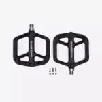 Педали для горного велосипеда чёрные Rockbros MTB Flat Pedals Alloy