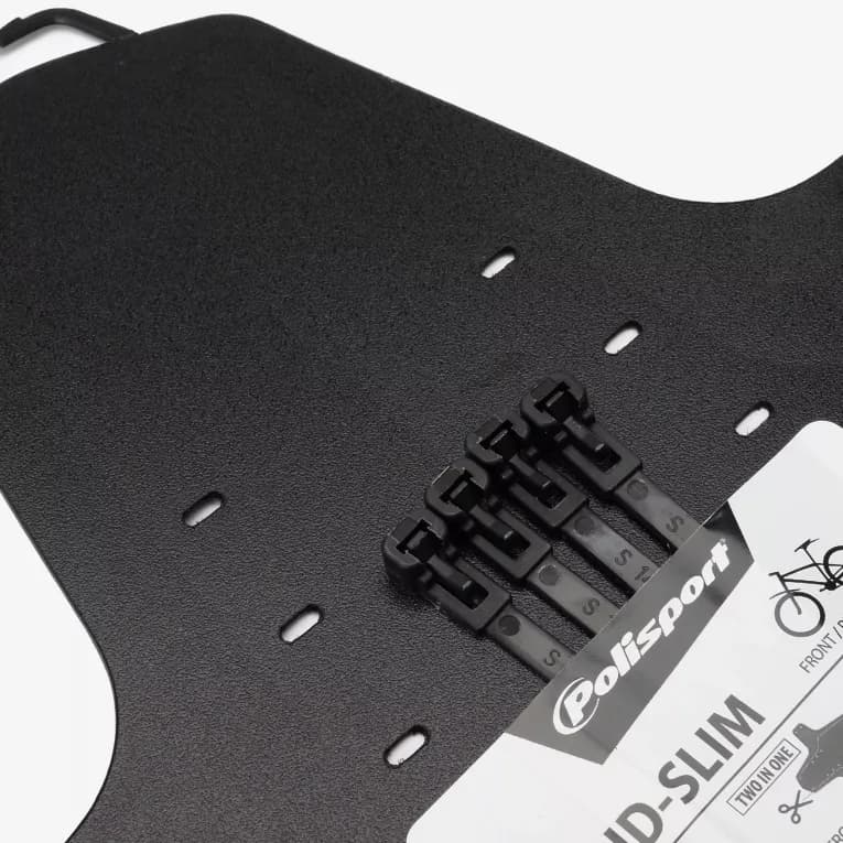 Крыло велосипедное чёрное Polisport Mud Slim
