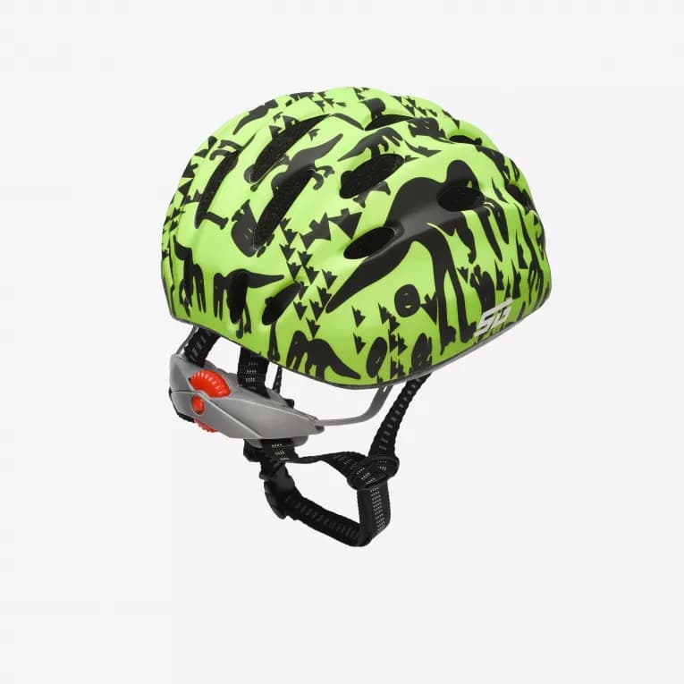 Шлем велосипедный детский чёрный STG
