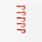 Твистеры съедобные искусственные 9,9 см 5 шт. Lucky John Pro Series Crusher Grub /T48