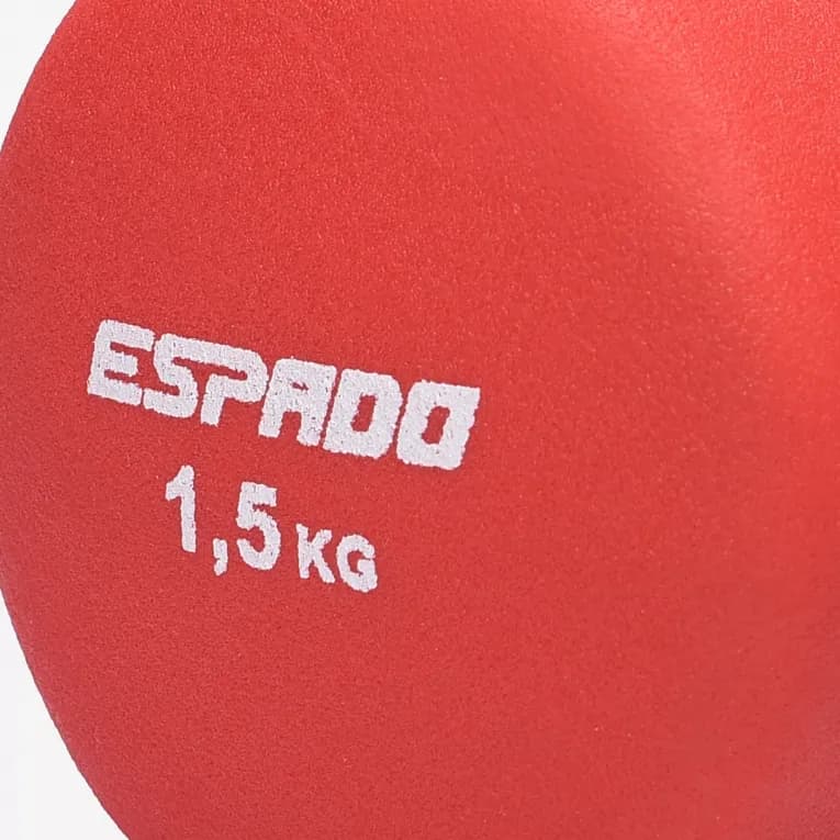 Гантель для фитнеса 1,5кг красная Espado
