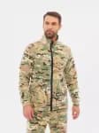 Костюм демисезонный для рыбалки флисовый мужской камуфляжный Huntsman Байкал