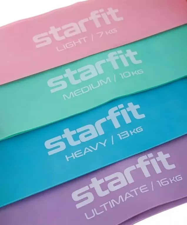 Резинки для фитнеса набор 4 шт. Starfit