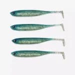 Виброхвосты LJ 3D Series MAKORA SHAD TAIL 4шт. Lucky John