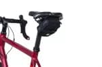 Сумка велосипедная подседельная чёрная Velohorosho