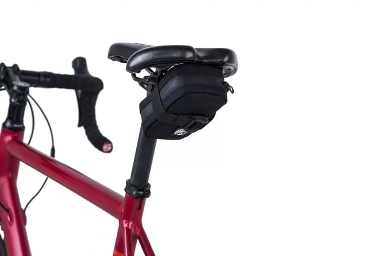 Сумка велосипедная подседельная чёрная Velohorosho