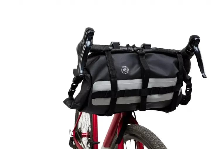 Сумка на руль велосипедная черная Velohorosho