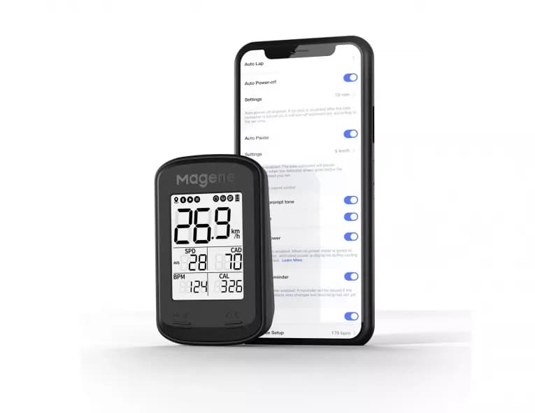 Велосипедный компьютер с GPS Magene C206 Pro