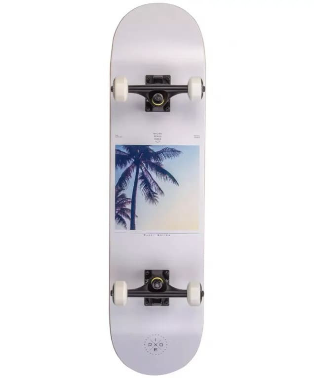 Скейтборд 31,6"x8" белый Cosmoride Malibu